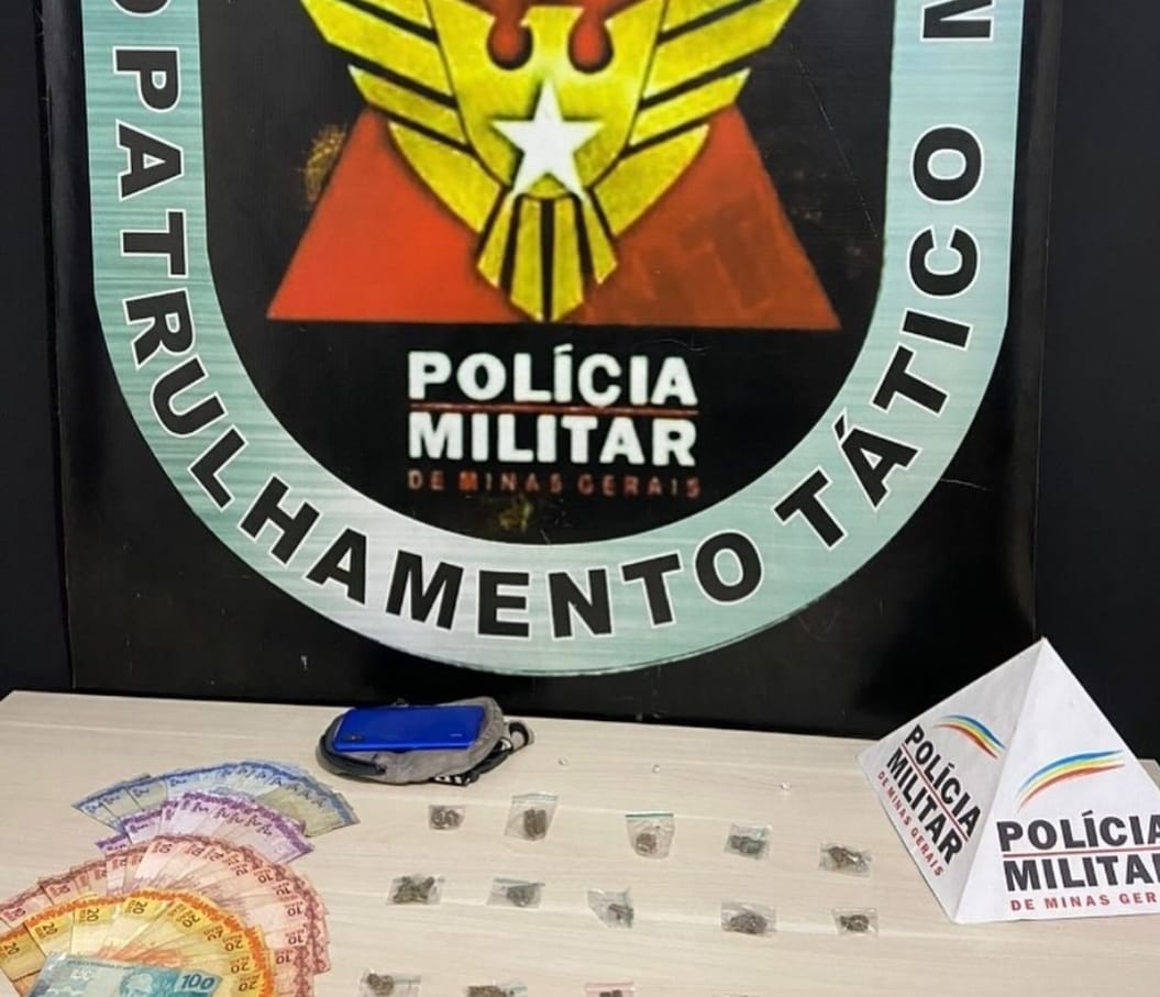 Homem é preso por tráfico de drogas na Rua Santana, em Viçosa