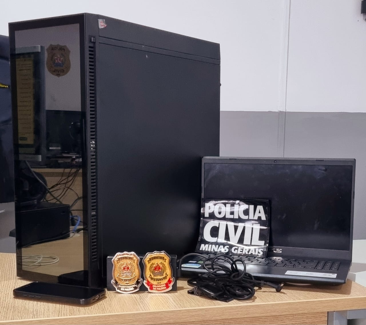 PCMG presta apoio à PCESP em investigação sobre desvio de dinheiro