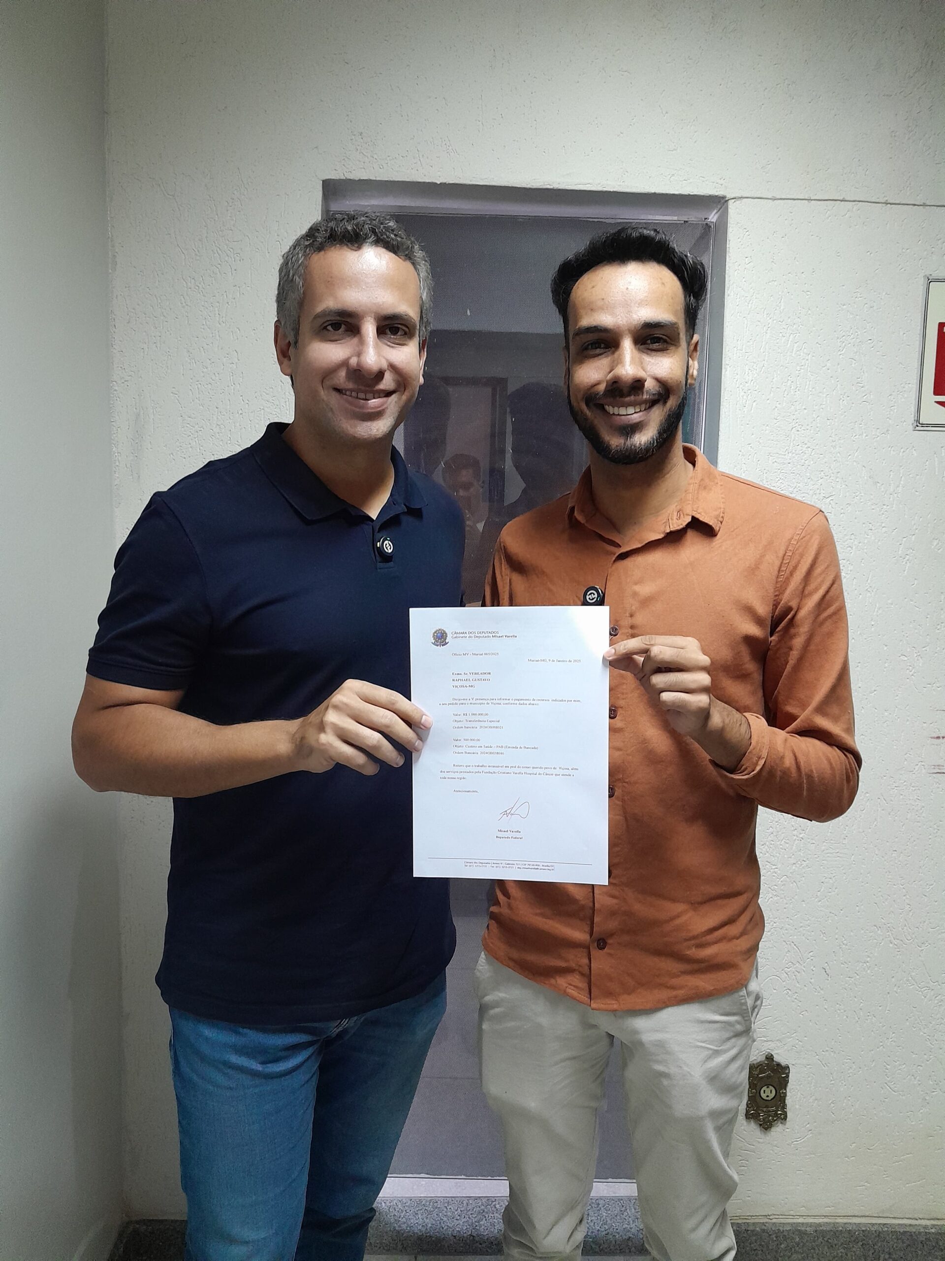 Vereador Raphael Gustavo (PSD) anuncia emenda de R$1,5mi para área da saúde e Defesa Civil