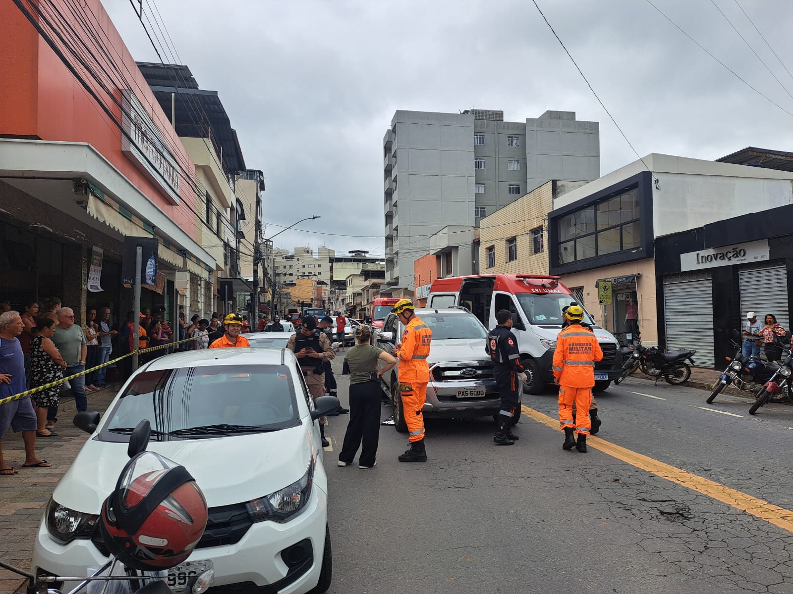 Idoso morre atropelado por veículo no centro de Viçosa