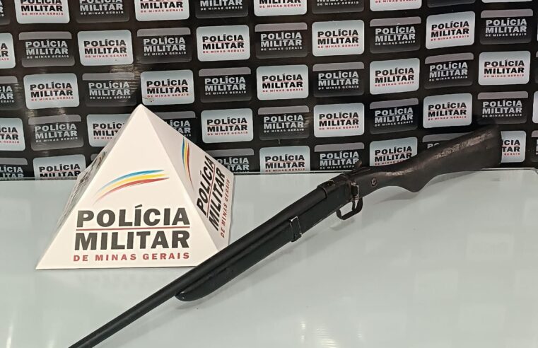Polícia Militar prende homem por posse ilegal de arma de fogo em Rio Casca