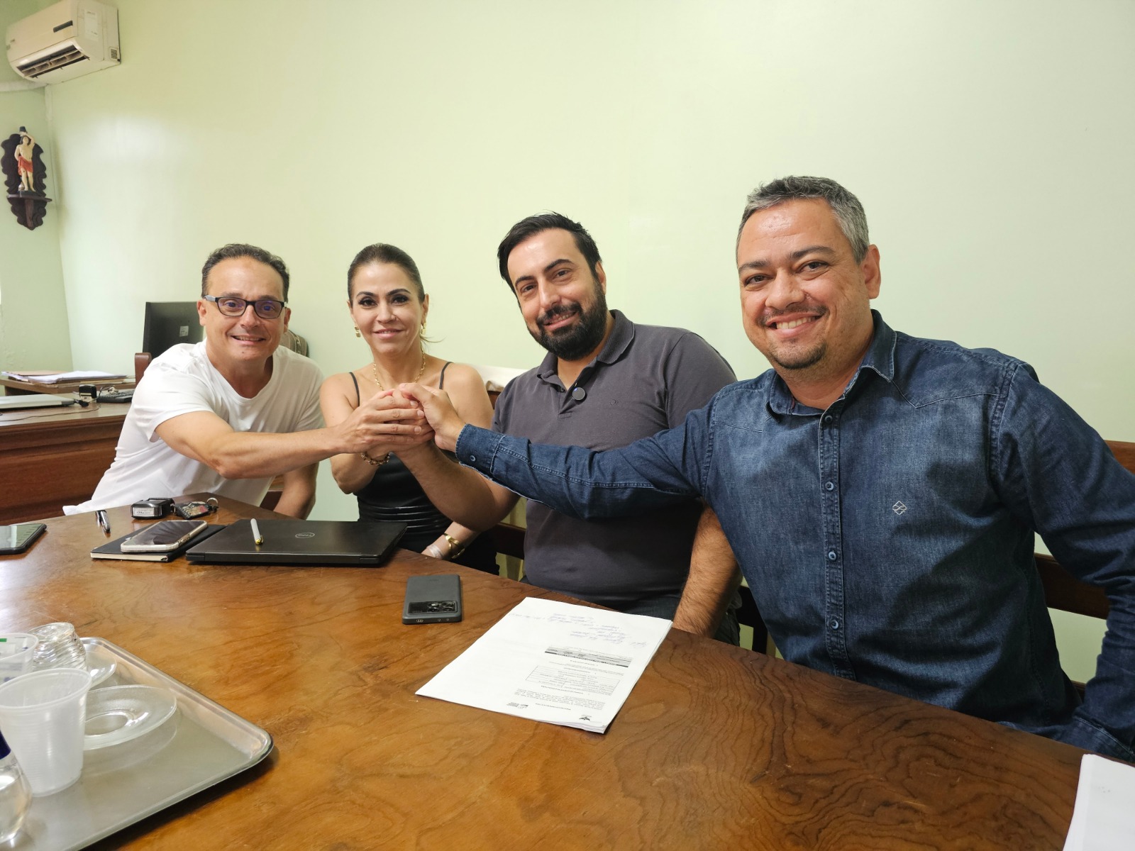 Melhorias no atendimento da saúde no HSS é pauta de reunião da Prefeitura