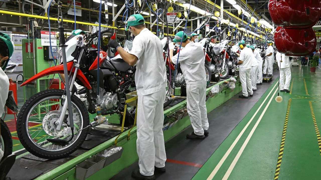 Produção de motocicletas cresceu 11,1% em 2024, aponta Abraciclo