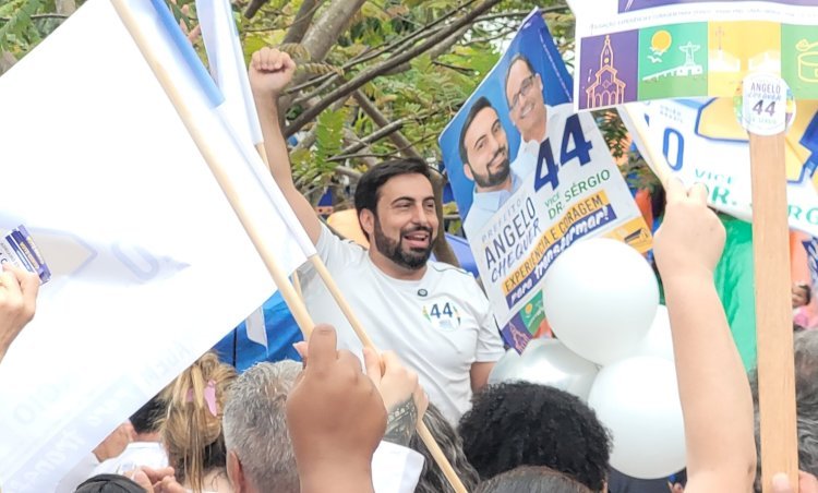 Ângelo Chequer anuncia slogan de seu 3º mandato
