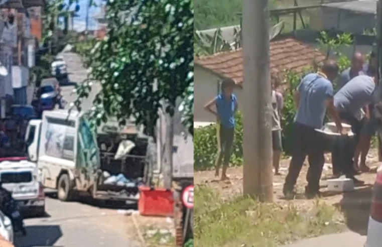 Feto é encontrado dentro de sacola em caçamba de lixo em Ponte Nova