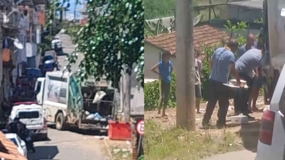 Feto é encontrado dentro de sacola em caçamba de lixo em Ponte Nova