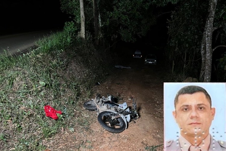 Aluno da UFV e sargento dos Bombeiros morre em acidente de moto