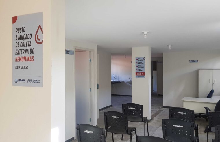 Posto do Hemominas em Viçosa promove coleta de sangue neste sábado (22)
