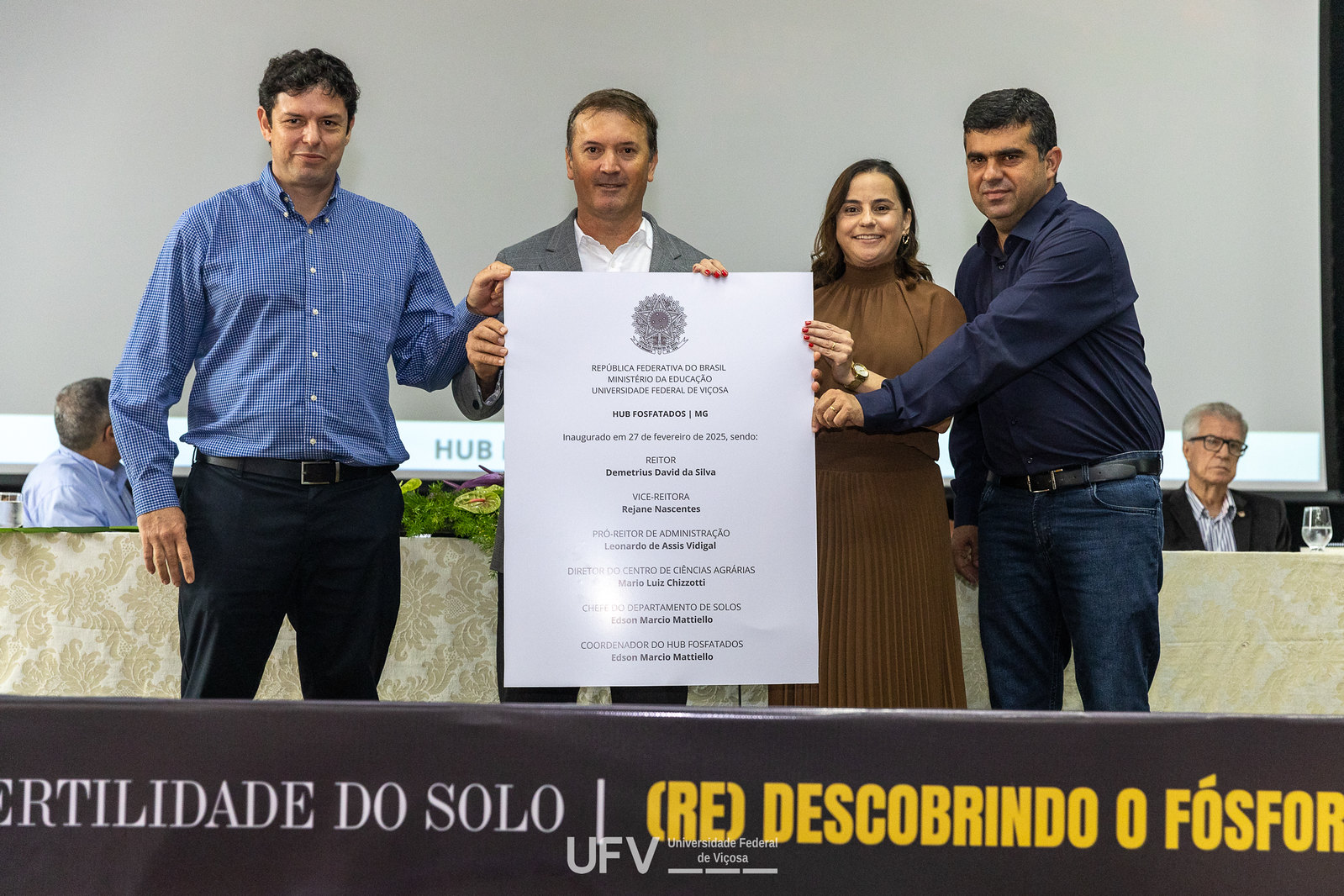 UFV promove evento de lançamento de hub para produção de tecnologias e inovação em fertilizantes fosfatados