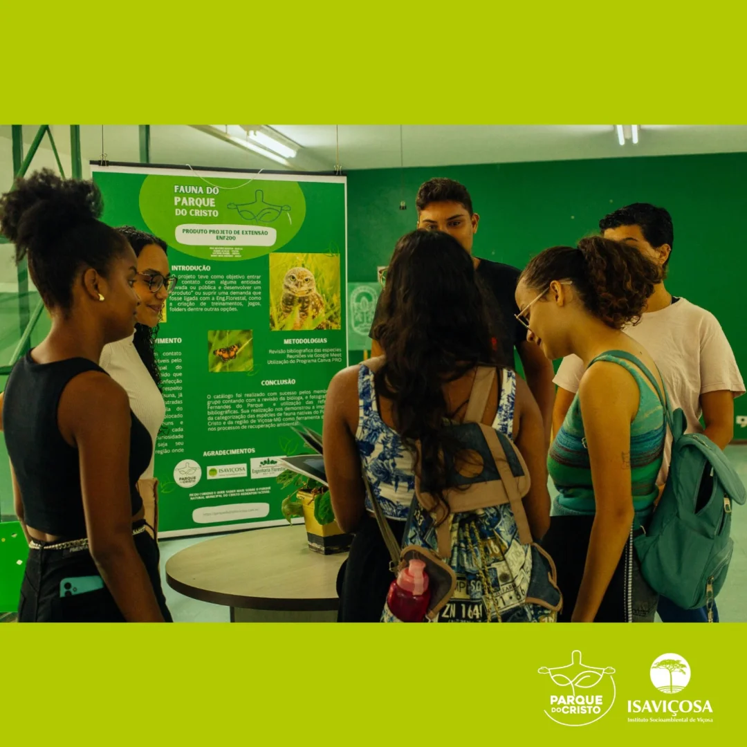 Catálogo da fauna do Parque do Cristo é produzido por estudantes de Engenharia Florestal