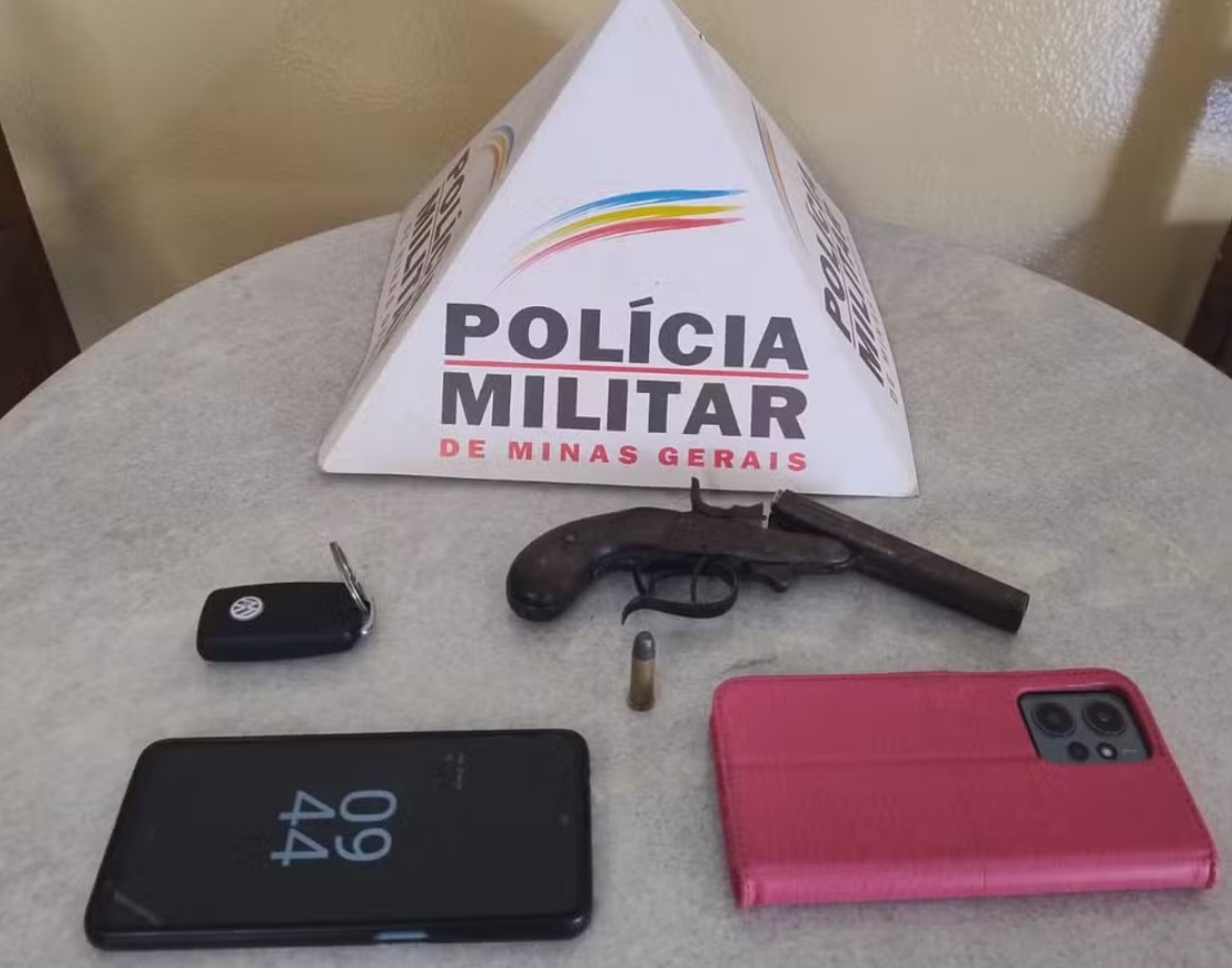 Homem é preso após tentar matar ex-companheira a tiros em Guiricema