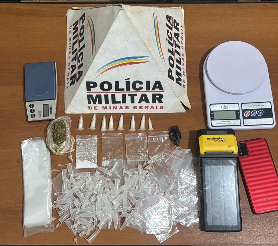 Ação da PM em Cajuri e Viçosa resulta em apreensões e prisões.