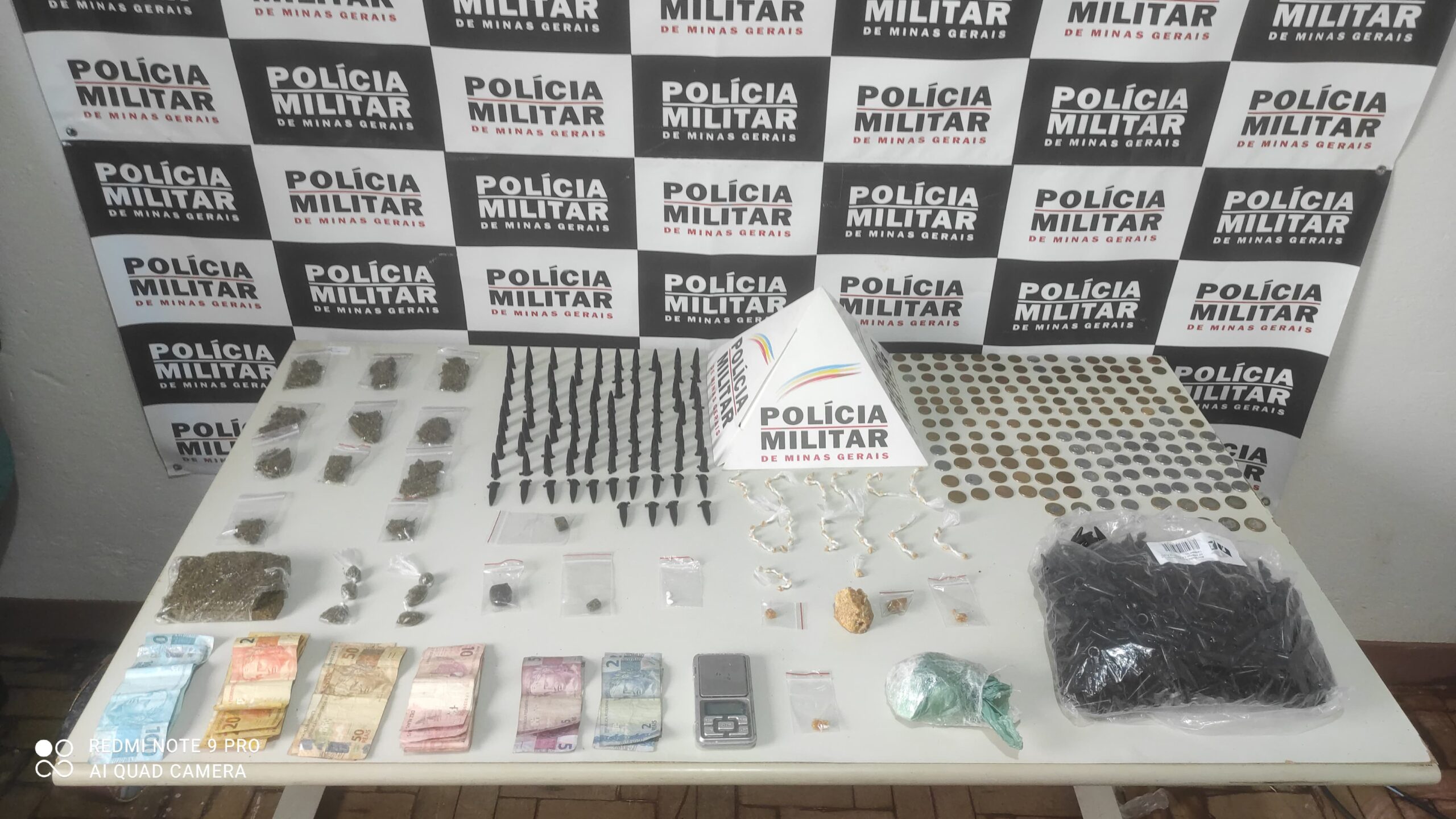 PM apreende drogas e dinheiro em operação pré-carnaval em Guaraciaba