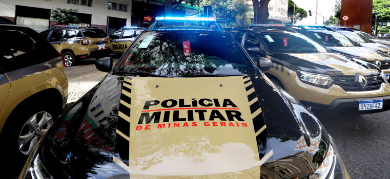 Minas: Governo entrega 123 viaturas com nova identidade visual à Polícia Militar