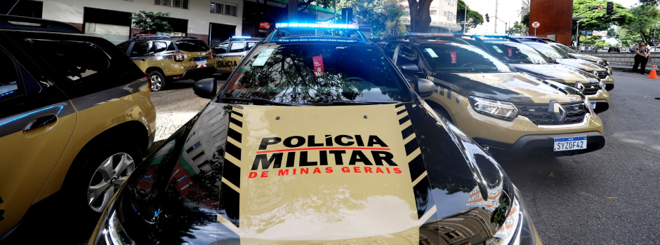 Minas: Governo entrega 123 viaturas com nova identidade visual à Polícia Militar