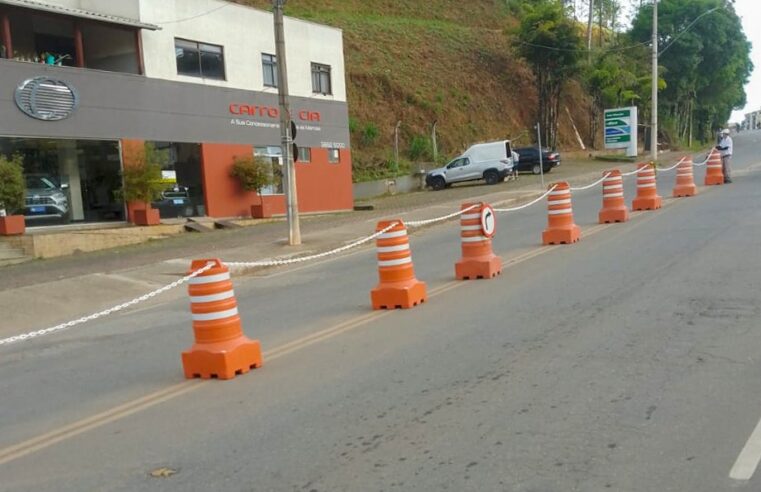 Medida preventiva é aplicada na Avenida Castelo Branco