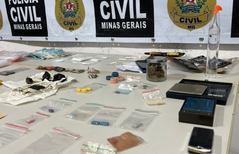 PCMG prende estrangeiro e local por tráfico internacional de drogas, na Zona da Mata
