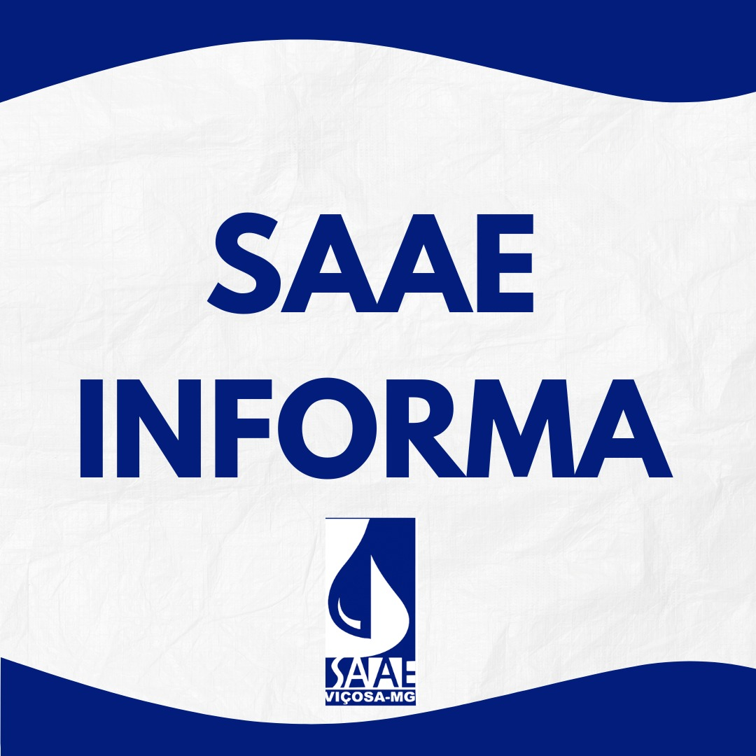 SAAE anuncia possível alteração em fornecimento de água no centro de Viçosa