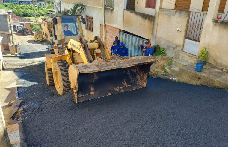 Prefeitura de Viçosa intensifica operação tapa-buracos em diversos bairros