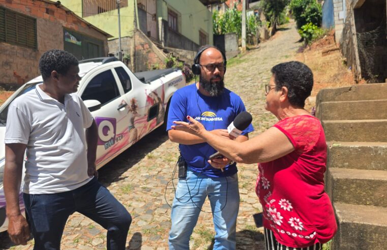 Moradores da rua Drumond, em Viçosa, clamam por melhorias na via