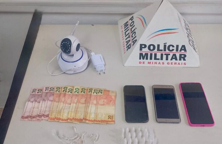 Polícia Militar prende três em operação contra o tráfico de drogas em Coimbra