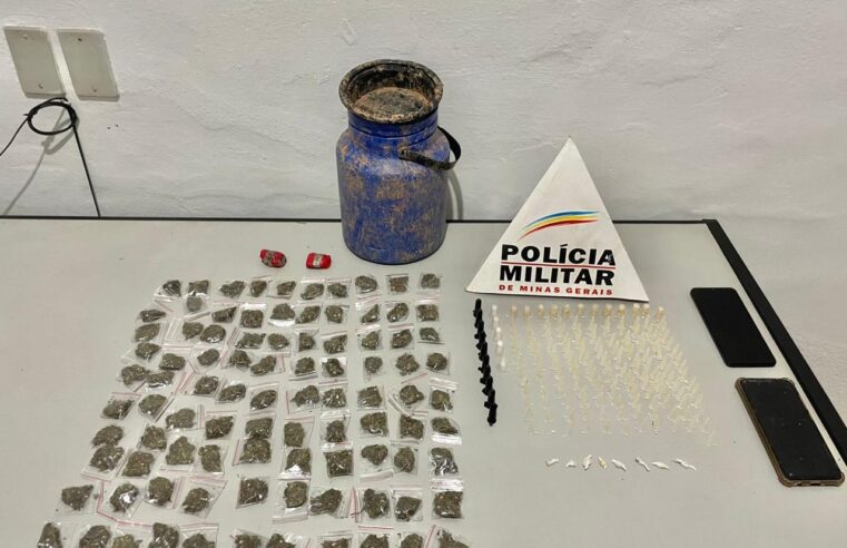 Homem é preso por tráfico de drogas em Ervália