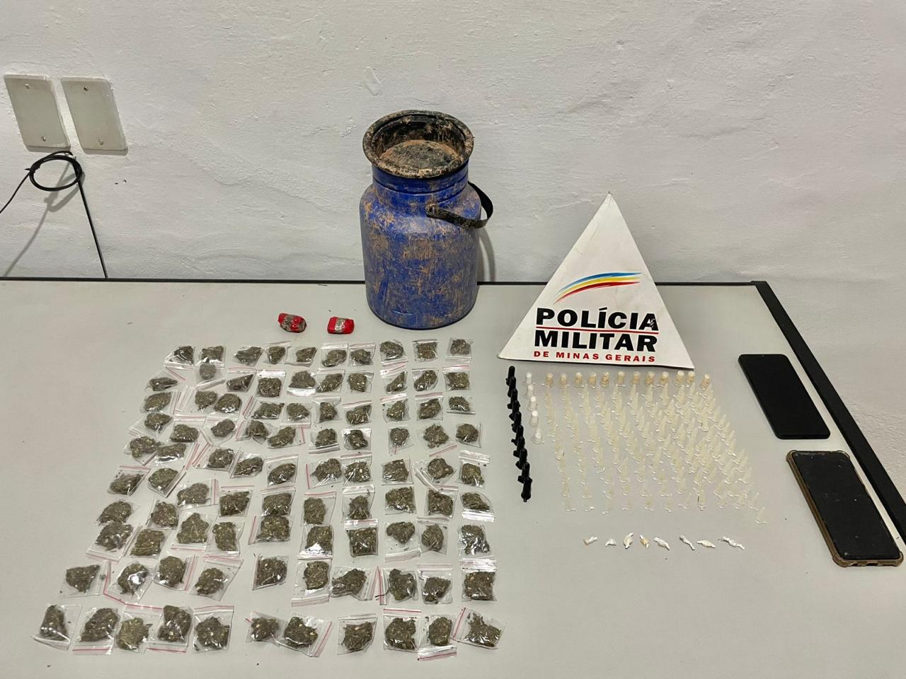 Homem é preso por tráfico de drogas em Ervália