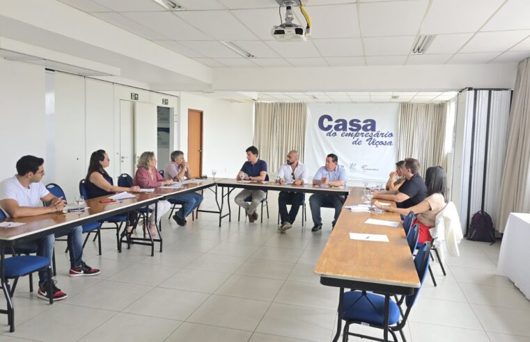 Viçosa: Prefeitura e Casa do Empresário alinham estratégias para fortalecer negócios locais