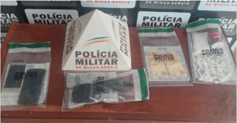 Homem é preso por tráfico de drogas em operação da PM em Piranga