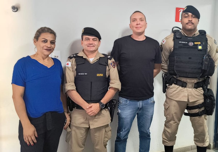 PM e Empresa São Jorge Auto Bus discutem segurança no bairro Pontal em Ponte Nova