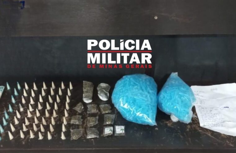 PM apreende adolescente com drogas em Ubá