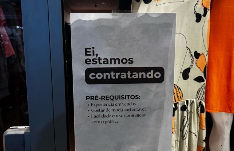 Empresa de moda sustentável contrata vendedor(a) em Viçosa