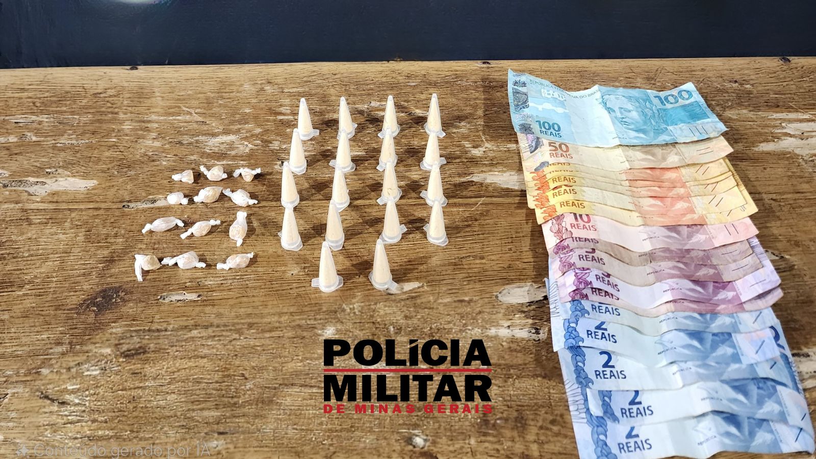 Homem é preso por tráfico de drogas no São Domingos, em Ubá
