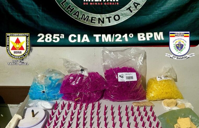 Polícia Militar Prende Suspeito por Tráfico de Drogas em Ubá