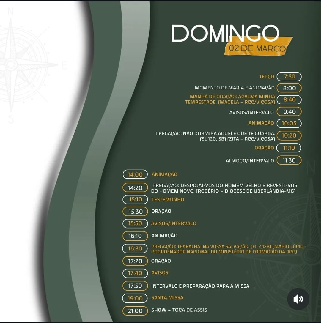Seara Viçosa 2025: Programação de domingo (02)