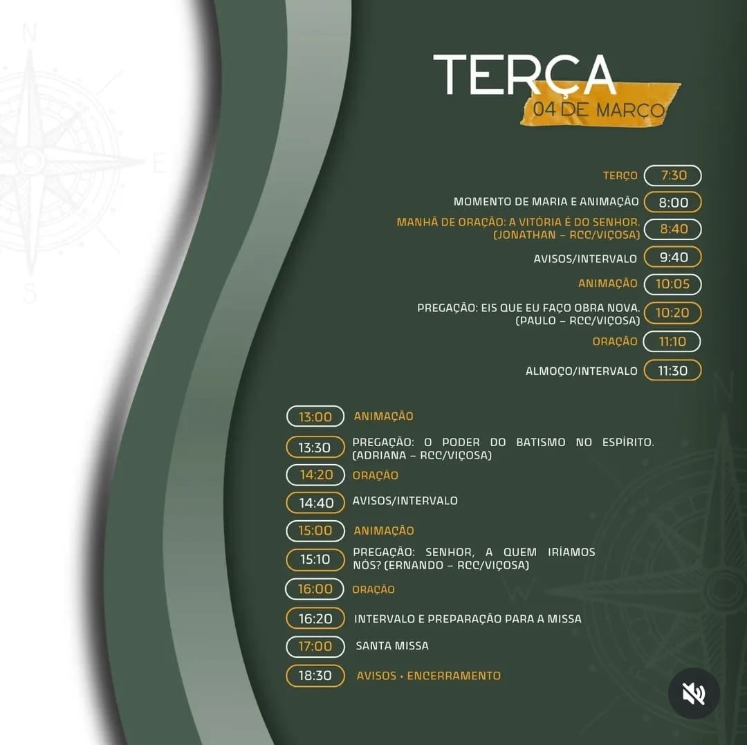Seara Viçosa 2025: Programação de terça (04)