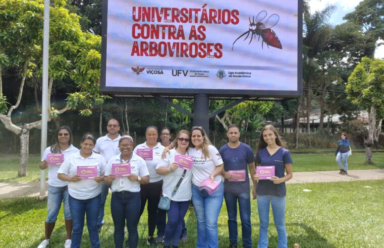 Prefeitura de Viçosa mobiliza universitários contra a Dengue