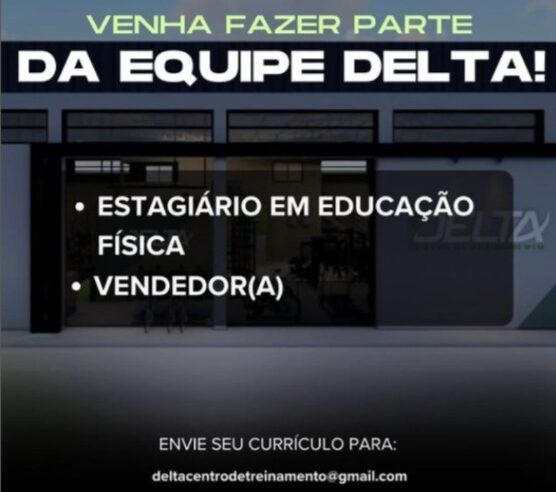 Empresa de treinamento fitness abre vagas de emprego em Teixeiras