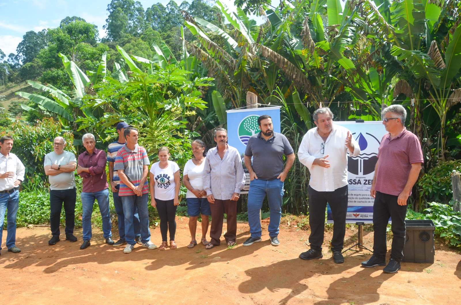 Viçosa: Prefeitura lança na zona rural os programas Fossa Zero e Lençóis Viçosense