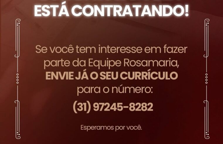 Empresa abre vagas para diversas áreas em Viçosa