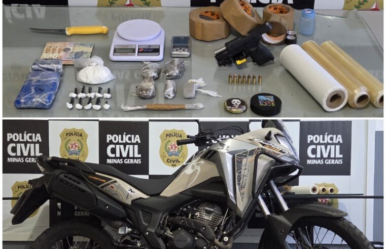PCMG Prende homem por tráfico e recupera arma extraviada em Ubá