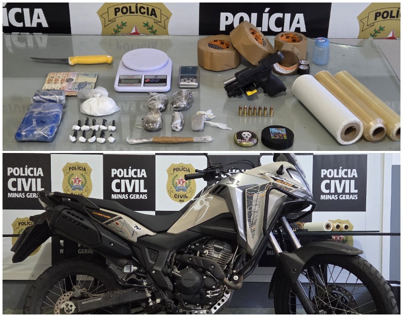 PCMG Prende homem por tráfico e recupera arma extraviada em Ubá