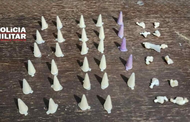 PM prende suspeito com drogas em Ubá