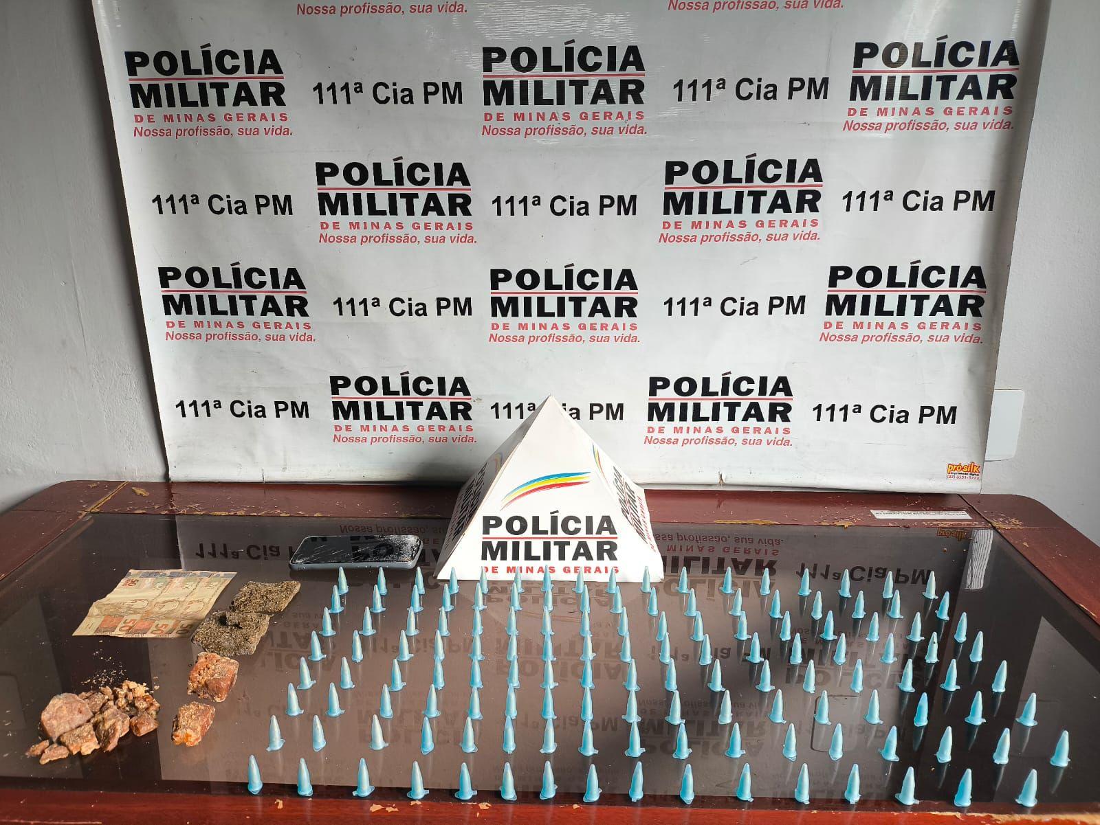PM prende suspeito por tráfico de drogas em VRB