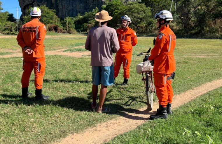 Polícia, bombeiros e voluntários continuam buscas por viçosense desaparecido na Bahia
