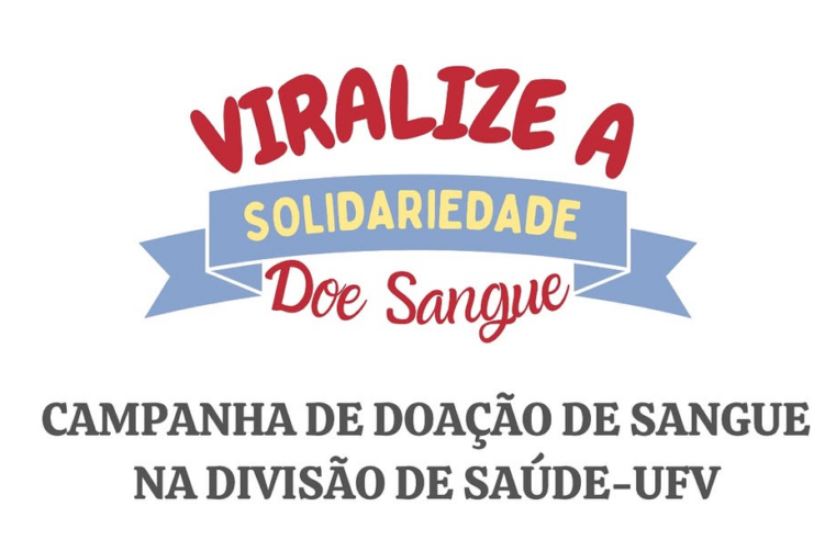 Divisão de Saúde da UFV promove campanha de doação de sangue neste sábado (26)