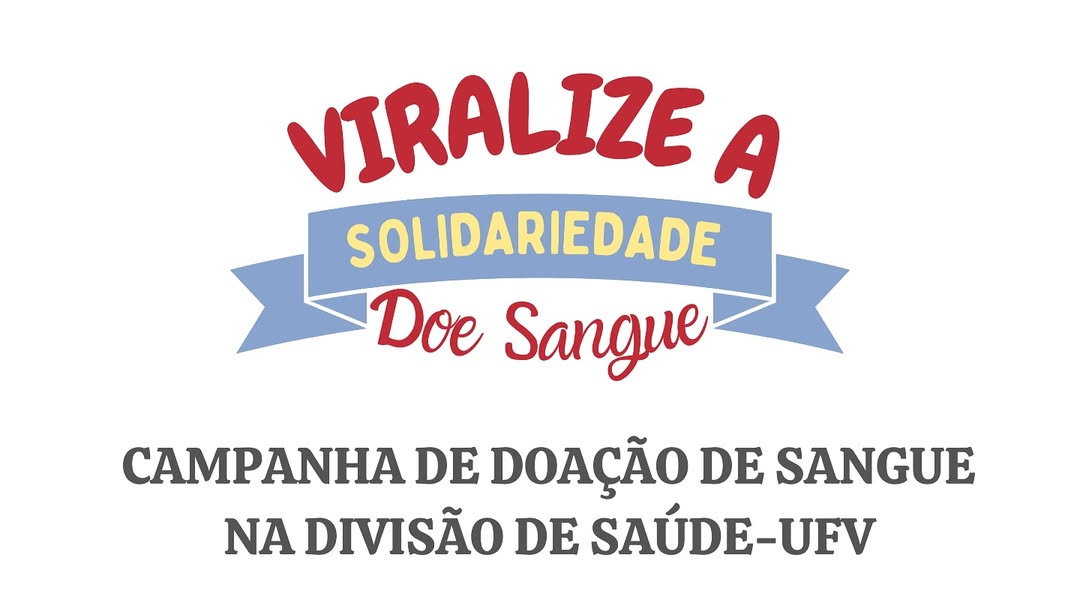 Divisão de Saúde da UFV promove campanha de doação de sangue neste sábado (26)