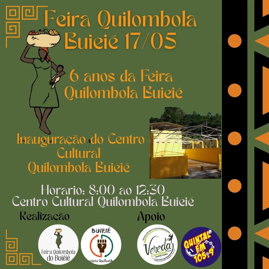 Comunidade Quilombola do Buieié realiza feira especial em homenagem ao dia das mães