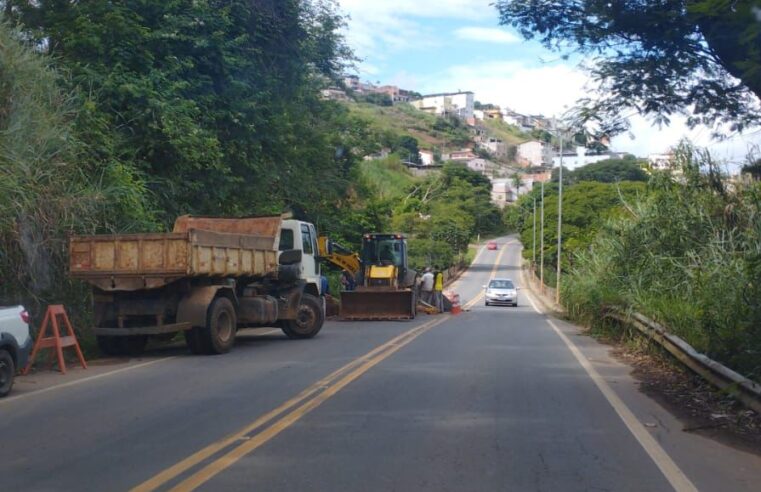 PMV realiza reparo estrutural na cabeceira do Viaduto de Silvestre