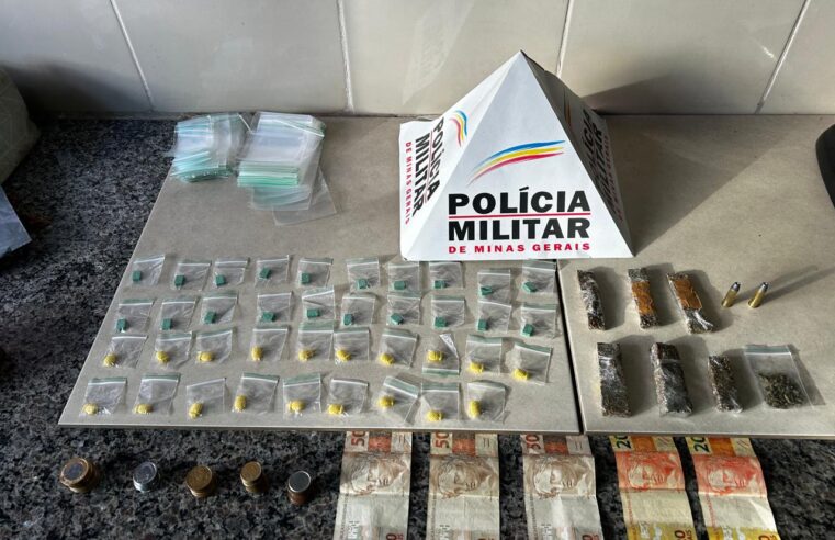 Homem é preso por tráfico de drogas no centro de Viçosa